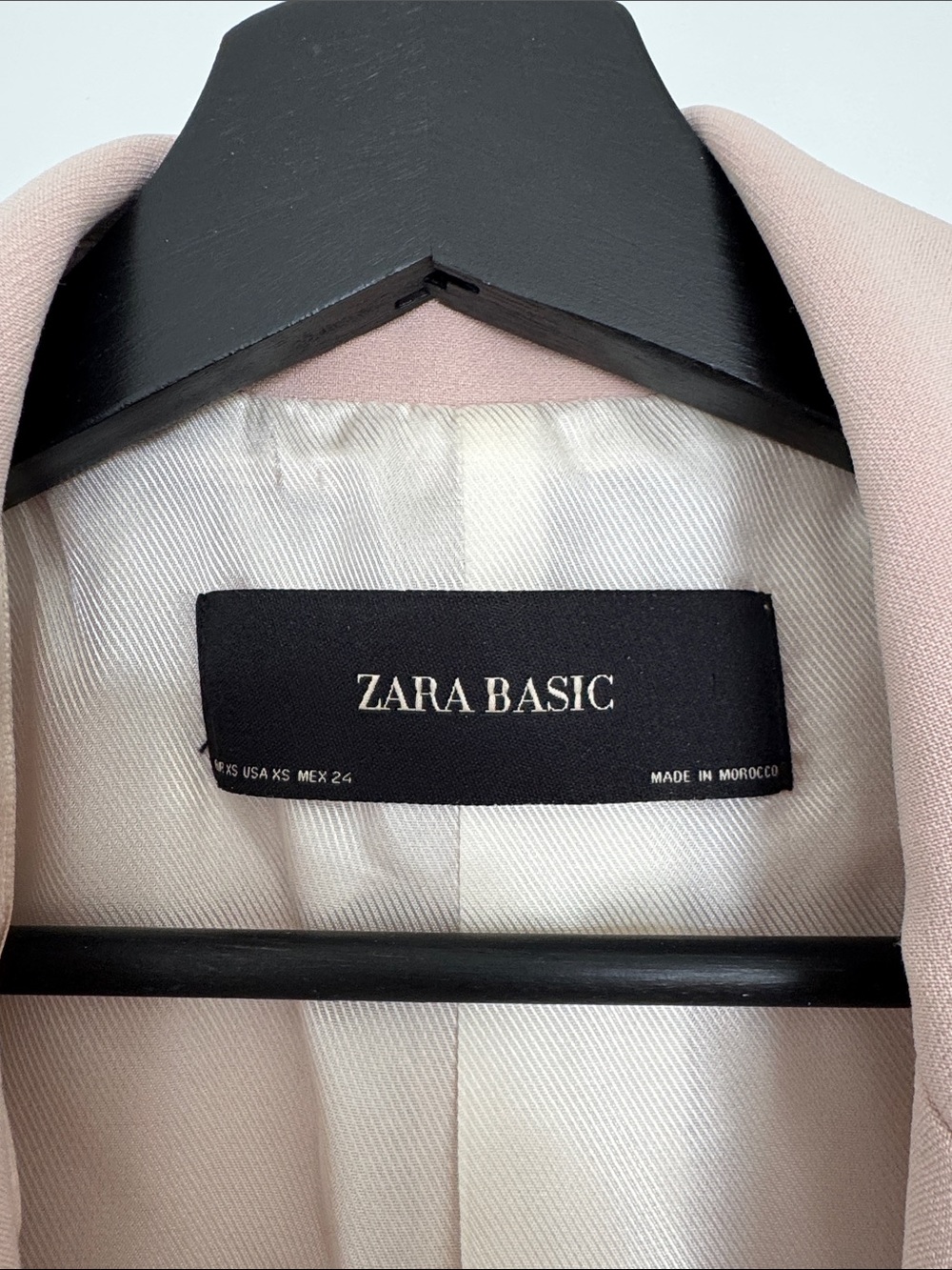 Zara Blazer in Dusty Pink - Picture 3 of 4